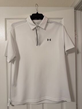 Under Armour Men’s White Polo